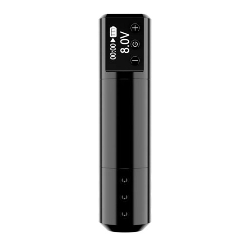 Roterande trådlös tatueringsmaskin 12 cm 8 V 8500 Rpm 1000 rpm Slaglängd 4,2 mm USB-C laddning 1500 mAh Professionell