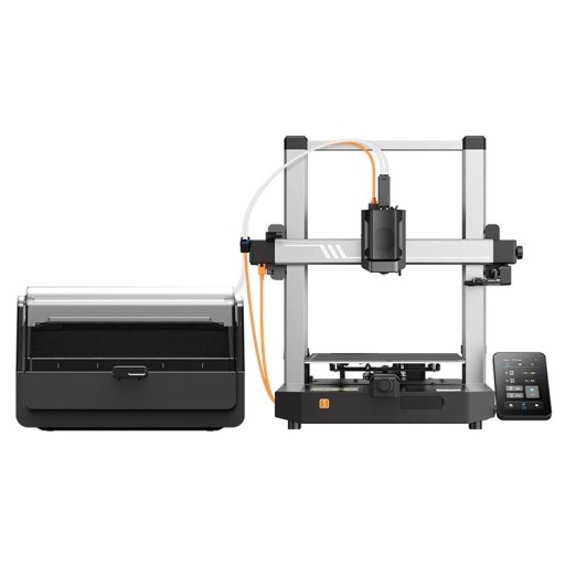 3D-skrivare med LCD-pekskärm Flerfärgsutskrift 4-8 färger PLA PETG TPU Max utskrift 25 x 25 x 26 cm Hastighet 600 mm/s 400 W