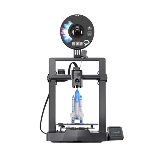 FDM 3D-skrivare med automatisk utjämning 43,3 x 36,6 x 40 cm 350W 500 mm/s PLA PETG ABS TPU 4,3" pekskärm WiFi USB 300°C