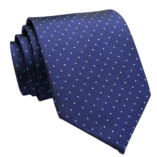 Blå slips 146 x 8 cm Elegant herrslips Snygg accessoar för affärsmöten, baler och fritidskläder