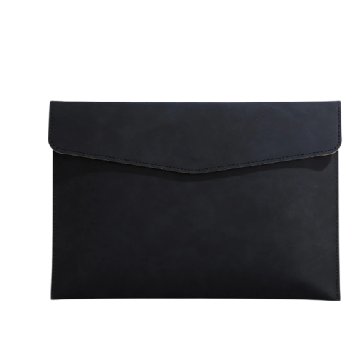 A5 Document Case in Envelope Shape 27 x 20 cm Made of Artificial Leather for School Supplies, Notebooks and Papers for Backpacks and Briefcases for Students