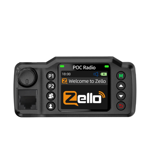 ABBREE GP-8900 Plus POC rádió 99 x 35 x 49 mm 4G Wi-Fi Bluetooth GPS és két SIM kártyahely fekete autóba és útra
