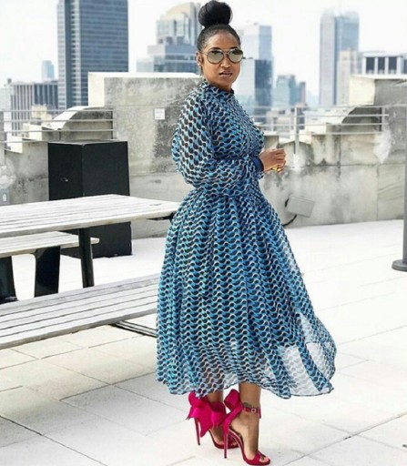 Abiti maxi blu da donna