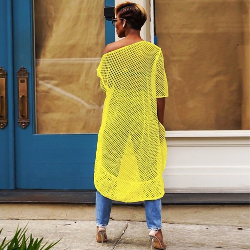 Abiti midi in rete da donna