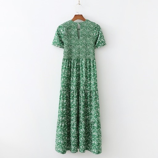 Abito lungo verde Erika