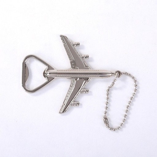 Abridor de garrafas em forma de avião