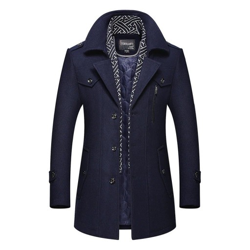 Abrigo de lana de invierno para hombre S61 Abrigo de lana de invierno para hombre S61