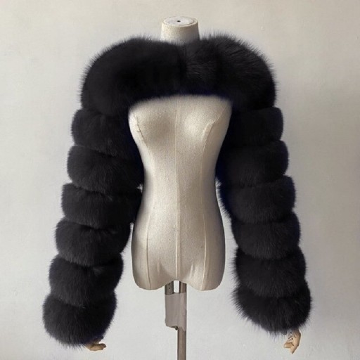 Abrigo de piel de mujer P2540