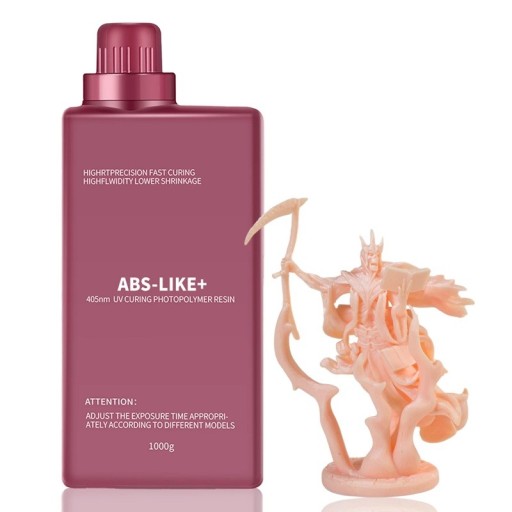 ABS-like fotopolymérová živica 1 kg 405 nm Pre DLP/LCD 3D tlačiarne Presné detaily Rýchle vytvrdnutie Vysoká pevnosť