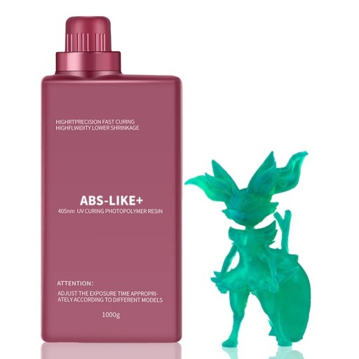 ABS-like fotopolymérová živica 1 kg 405 nm Pre DLP/LCD 3D tlačiarne Presné detaily Rýchle vytvrdnutie Vysoká pevnosť