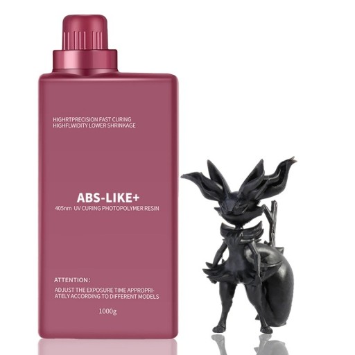 ABS-szerű fotopolimer gyanta 1 kg 405 nm DLP/LCD 3D nyomtatókhoz Pontos részletek Gyors térhálósodás Nagy szilárdság