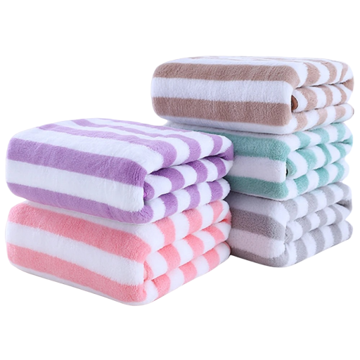 Absorpční ručník Pruhovaný ručník Měkký kvalitní ručník 35 x 75 cm