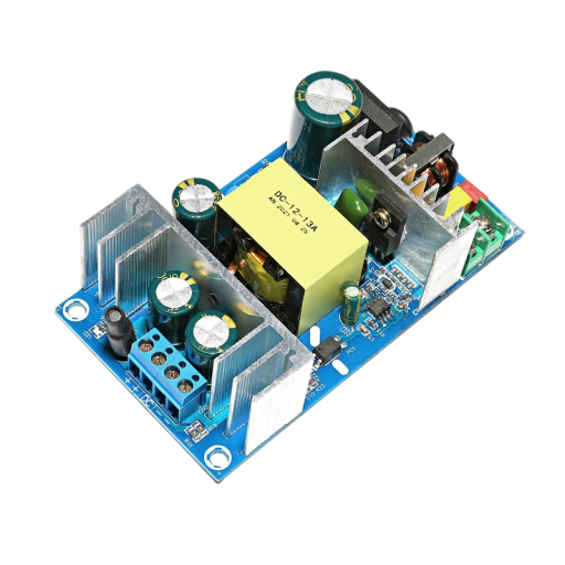 AC110-220V-ról 12V-ra 13A-ra csökkentő transzformátor Stabil tápegység adapter Kompakt forrás 6,5 x 11,4 x 3,3 cm Elektronika
