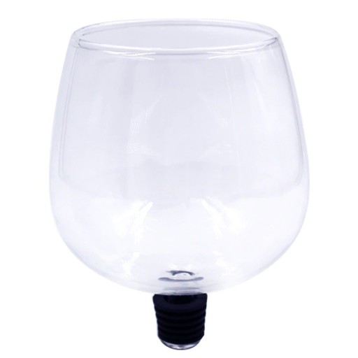 Accessoire à vin en forme de verre