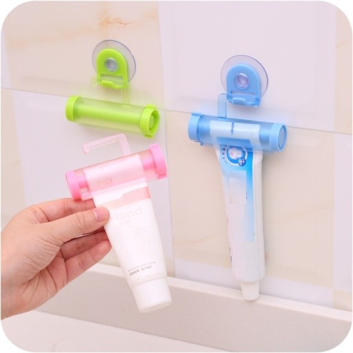 Accessoire pour presser le dentifrice