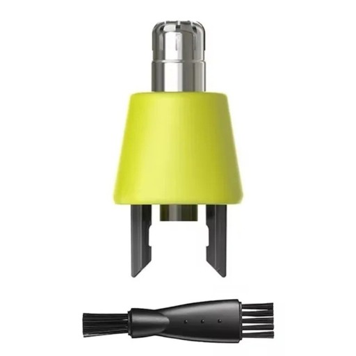 Acessório para aparar os pelos do nariz para Philips OneBlade Prático aparador nasal com escova Cuidados com a barba e o rosto