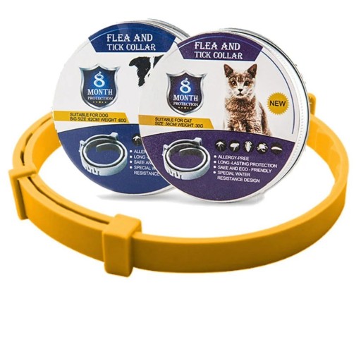 Acht Monate altes Floh- und Zeckenhalsband für Katzen, 38 cm