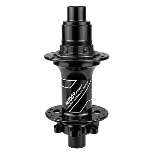 Achternaaf MTB Boost XD 12s 148x12 mm 32 gaten zwart voor het bouwen van wielen mountainbike achteras