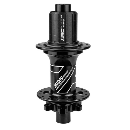 Achterwielnaaf 28 gaten 148x12 mm HG 8–11 versnellingen aluminiumlegering zwart voor MTB fietsen