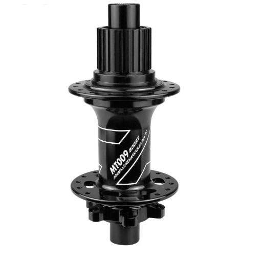 Achterwielnaaf MTB Boost MS 12s 148x12 mm 32 gaten zwart voor het inwielen van mountainbikes