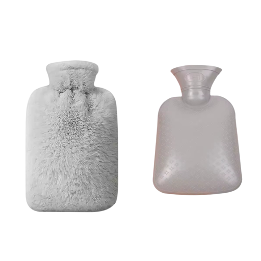 Aconchego do lar 1000 ml Almofada térmica espessa e impermeável com proteção contra explosões Cobertura felpuda compressa quente