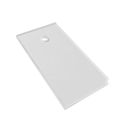 Acrylaat schraper voor wax ski's en snowboard 13 × 7 cm transparante service schraper voor het verwijderen van wax bij onderhoud van de basis