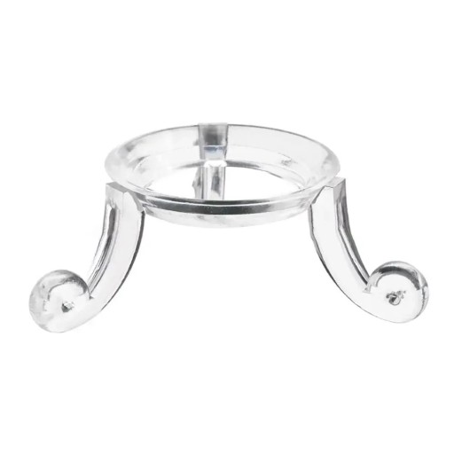 Acrylic Holder for Crystal Ball 32 x 19 x 55 mm Transparent Decorative Stand Stable Base for Displaying Crystal Balls
