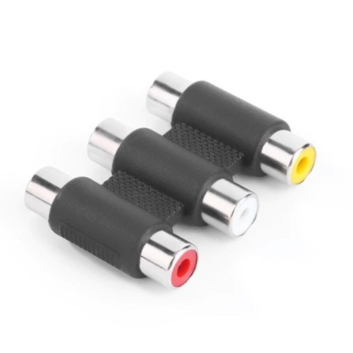 Adaptador 3x RCA F/F