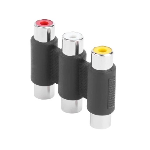 Adaptador 3x RCA F/F