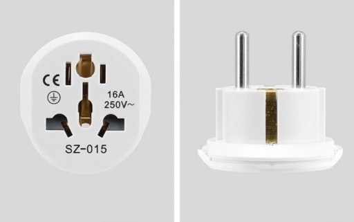 Adaptador de viagem universal 3 pcs