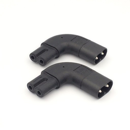Adaptador IEC C7 a C8 macho/hembra