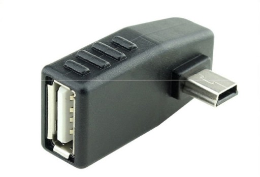 Adaptador mini USB de 5 pines a USB