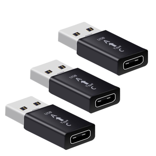 Adaptador USB 3.0 para USB-C 3 unid.