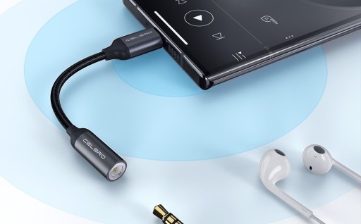 Adaptador USB-C para jack de 3,5 mm