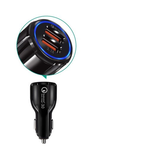 Adaptador USB de carregamento para automóvel