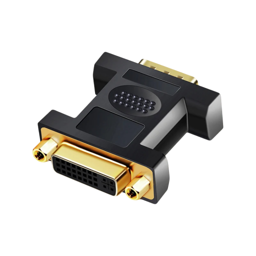Adaptador VGA macho a DVI macho 1080p Conectores chapados en oro Transmisión de vídeo de alta calidad Para monitores, proyectores, tarjetas gráficas