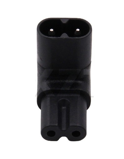 Adaptateur d'alimentation angulaire - Mâle et femelle