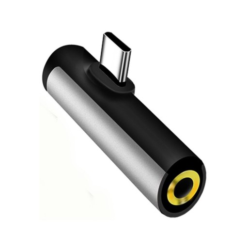 Adapter az USB-C-hoz 3,5 mm-es jack / USB-C-hez