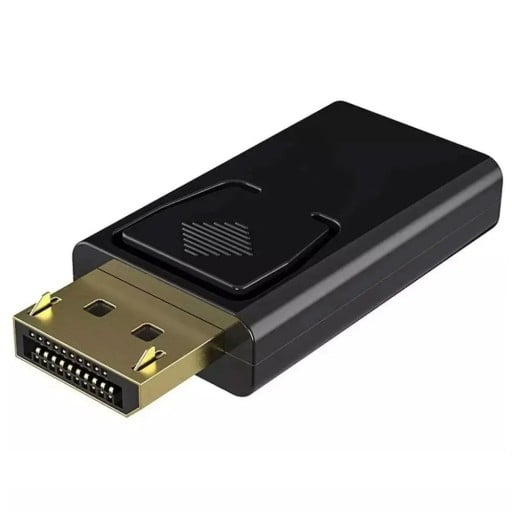 Adapter DisplayPort do HDMI 1080p Adapter do monitora i telewizora Konwerter sygnału Plug &amp; Play Wysokiej jakości transmisja obrazu i dźwięku