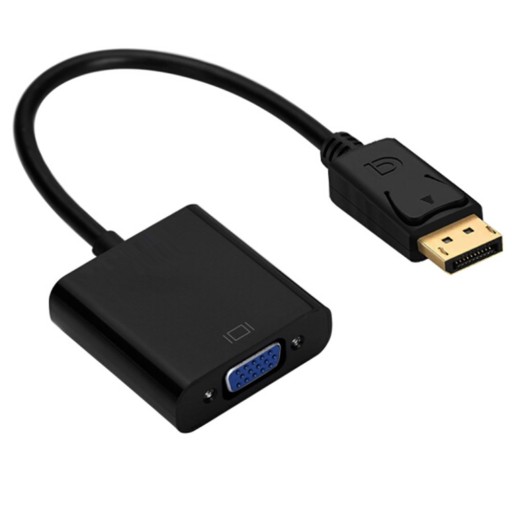Adapter DisplayPort til VGA 20 cm
