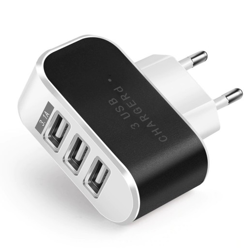 Adapter do ładowania AC 3 porty USB