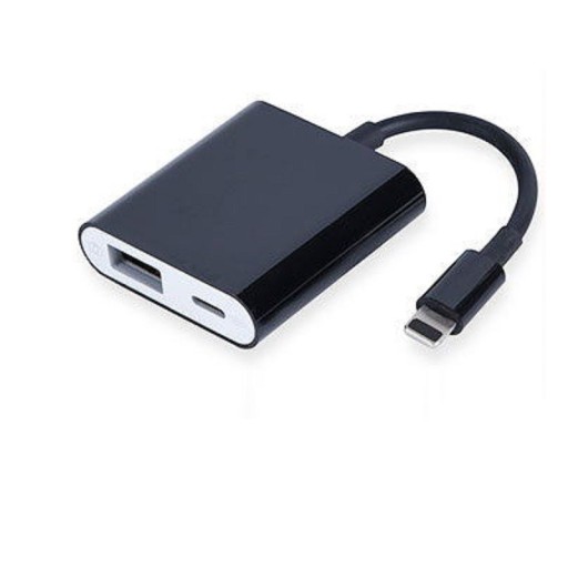 Adapter til Apple iPhone Lightning til USB / Lightning