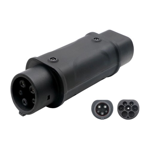 Adapter Typ2 till Typ1 7,2 kW 16A 32A IEC 62196 J1772 Omvandlare för laddare av elbilar Snabbladdningsadapter för EV