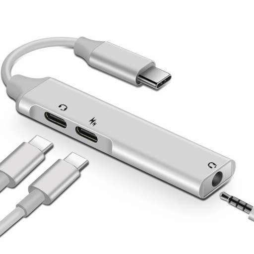 Adaptér USB-C na 3,5 mm jack / USB-C K133