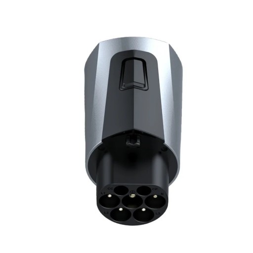 Adapter voor het opladen van elektrische voertuigen Type 2 naar GBT 32A 250V/480V koperlegering met coating IP55 voor aansluiting van het voertuig