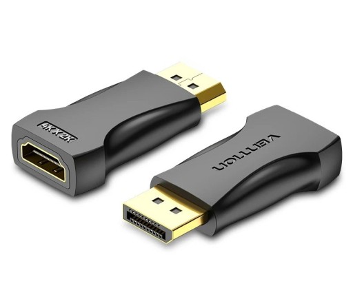 Adaptor DisplayPort mascul la HDMI femela 4K 30Hz DP la HDMI Adaptor Convertor PC Notebook Monitor TV Plug &amp; Play Transmitere imagini și sunet de înaltă calitate