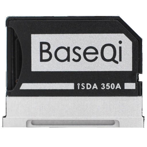 Adattatore da Micro SD a scheda SD per notebook Microsoft Surface Book e Surface Book 2 Corpo in lega di alluminio Design nero e argento