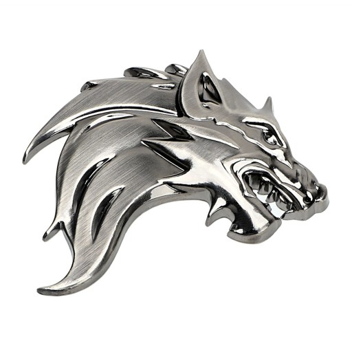 Adesivo per auto lupo