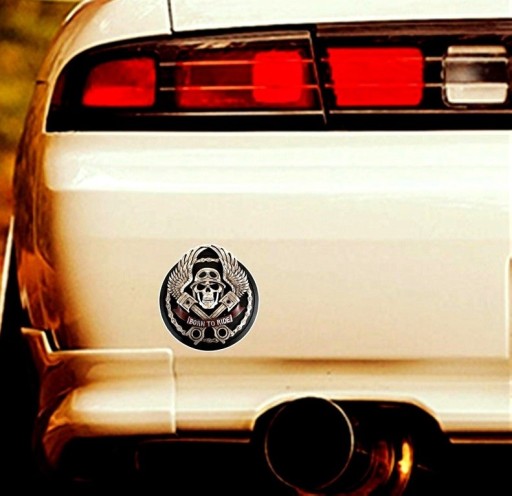 Adesivo per auto teschio A1468