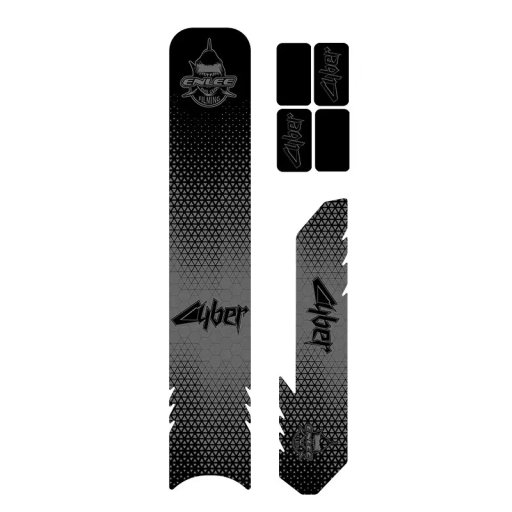 Adesivo protetor para o tubo inferior do quadro da bicicleta Capa decorativa contra arranhões Acessórios universais para bicicletas de montanha